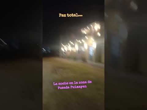 Noche en Puimayen Rocha