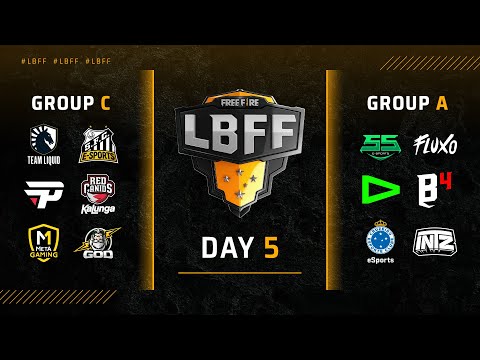 [ENG] LBFF 4 - Day 5 - Group C & A | Free Fire Esports