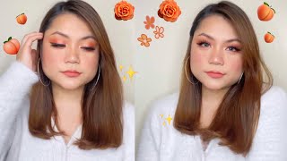 Peachy orange makeup | IN NEPALI #peachmakeup #orangemakeup