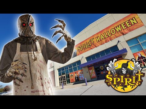 SPIRIT HALLOWEEN 2019 inside ABANDONED BABIES R US - Reynoldsburg Ohio