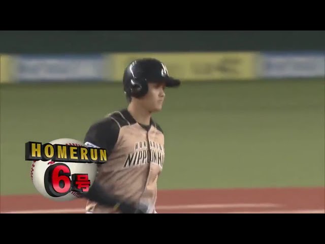 【1回表】豪快な一発!! ファイターズ・大谷が6号先制2ラン!! 2017/9/8 L-F