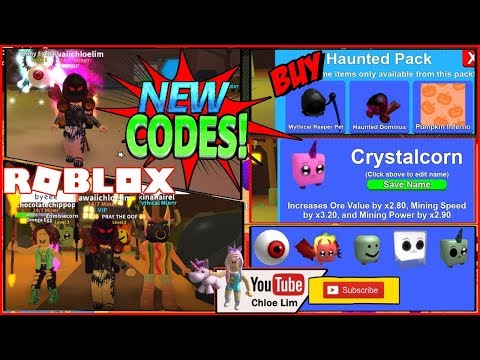 Roblox Gameplay Mining Simulator Halloween 5 New Codes - 10 halloween candy corn codes in roblox mining simulator