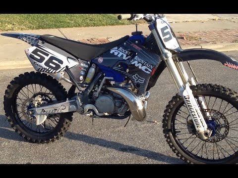 2001 Yz250 2 stroke final build and delivery