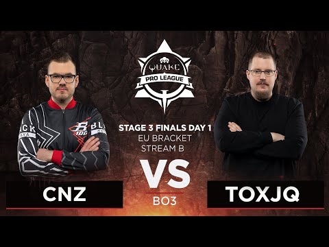 Cnz vs Toxjq - Quake Pro League - Stage 3 Finals Day 1 - EU bracket, Stream B