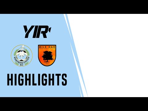 Highlights | Worthing United v Mile Oak | 08.12.20