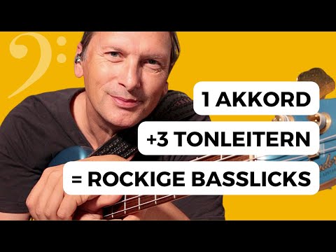 Mit diesen Übungen lernst Du deine eigenen Bass Linien auf dem E-Bass