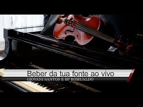 GIOVANI SANTOS E BP ROMUALDO - BEBER DA TUA FONTE  AO VIVO (COVER) ISIS REGINA