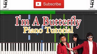 I&#39;m A Butterfly - IV Of Spades (Piano Tutorial)