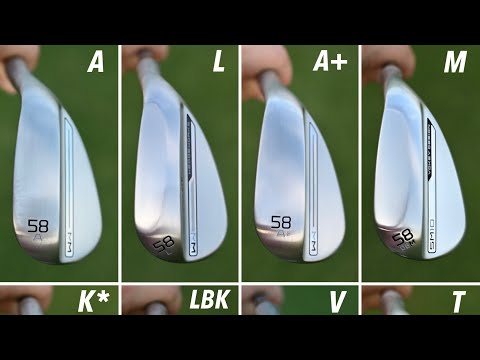 Vokey Wedge Grinds EXPLAINED ‼️👀⛳️
