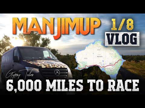 (Part 1/8) - 6,000 Mile Roundtrip to race the famous Manjimup 15000 - Worlds most remote moto race