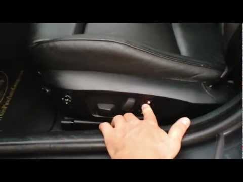HOW TO USE MEMORY SEATS ON BMW