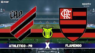 ATHLETICO PARANAENSE X FLAMENGO AO VIVO - BRASILEIRÃO 2026