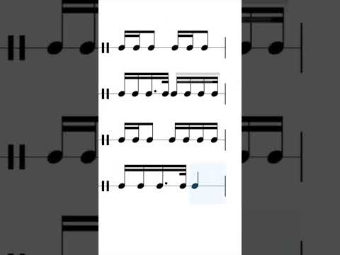 Let's practise this dotted 16th rhythm #rhythm #rhythmexercises #sightreading