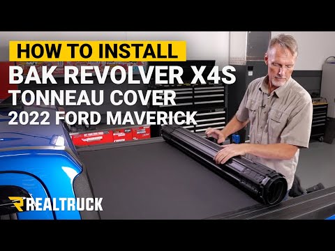 How to Install BAK Revolver X4s Tonneau Cover on a 2022 Ford Maverick