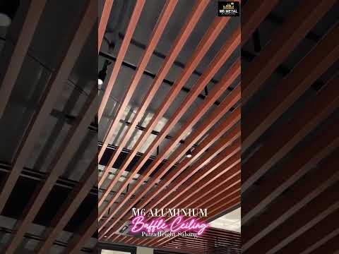 M6 ALUMINIUM BAFFLE CEILING @ SUBANG