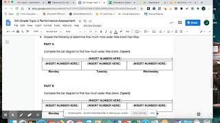 Topic 2 Performance Assessment Directions and Questions Read