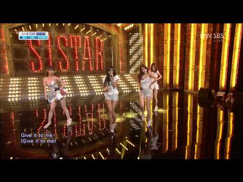 130616 Inkigayo Sistar - Miss Sistar+Give It To Me