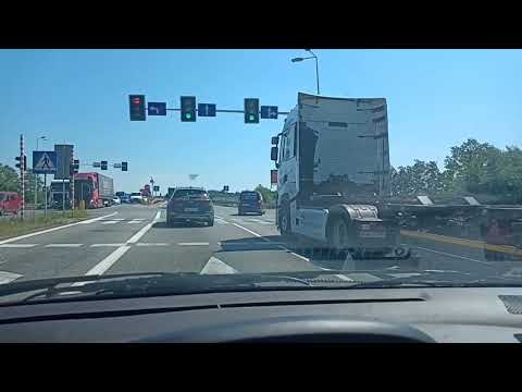 On the Wrocław bypass... not just the motorway... direction: Oleśnica...