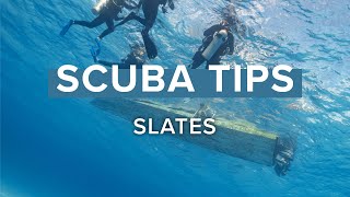 Slates | Top Tips | @simplyscuba