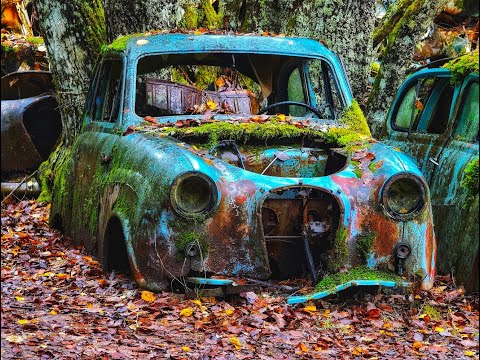 Cmentarzysko samochodów w Båstnäs