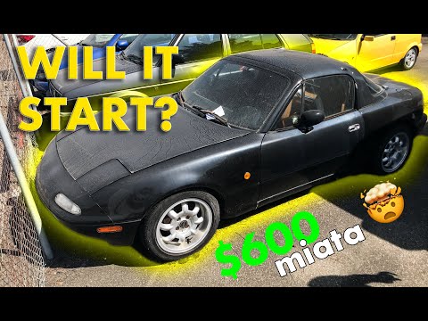 I bought an ABANDONED 1991 Miata NA for $600 | Ep.1