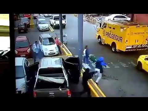 Assalto ao carro forte Prosegur. Ação rápida.