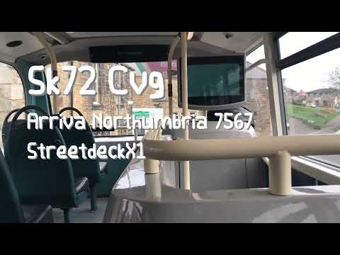 (Coastal Route) X18 - Arriva Northumbria 7567 - Sk72 Cvg - Alexander Dennis Enviro400MMC