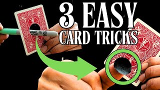 3 EASY CARD TRICKS TO FOOL YOUR FRIENDS!