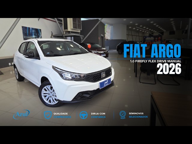 Vídeo FIAT ARGO 1.0 FIREFLY FLEX DRIVE MANUAL
