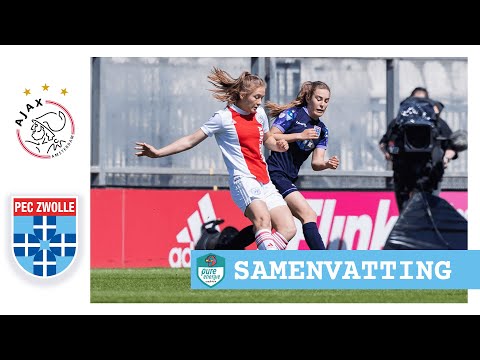 Samenvatting Ajax Vrouwen - PEC Zwolle Vrouwen | Vrouwen Eredivisie