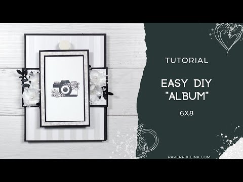 Crafting Memories: Easy Waterfall Album Tutorial