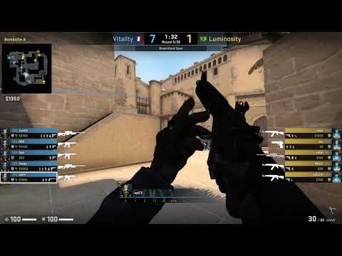 CS:GO POV Demo Vitality apEX (26/13) vs Luminosity (de_mirage)
