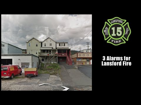 3-Alarm Fire Audio from Lansford 12/8/2021 [Pennsylvania]