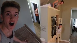CRAZY HIDE AND SEEK IN THE NEW HOUSE!
