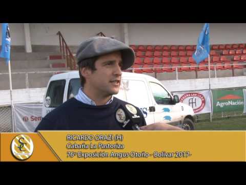 17-05-17 Nota Ricardo Orazi (H) - Cabaña La Pastoriza - 76º Exposición Angus de Otoño en Bolivar