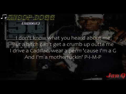 50 Cent Ft. Snoop Dogg - PIMP (Lyrics/Lyric Video)