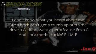 50 Cent Ft. Snoop Dogg - PIMP (Lyrics/Lyric Video)