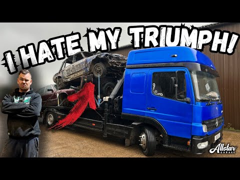 RENNEN MIT MEINEM KLASSISCHEN TRIUMPH 2000!