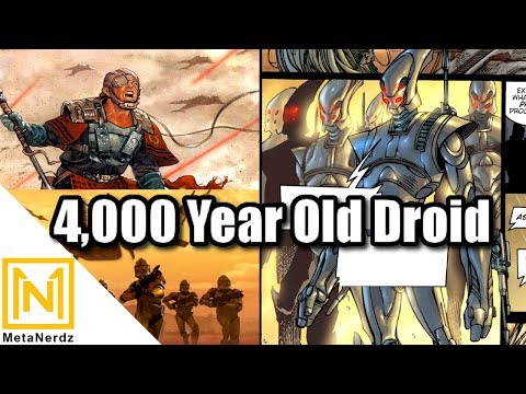 The CIS Droid from The OLD REPUBLIC Era - 4,000 Year Old A-Series Assassin Droid - Star Wars Droid