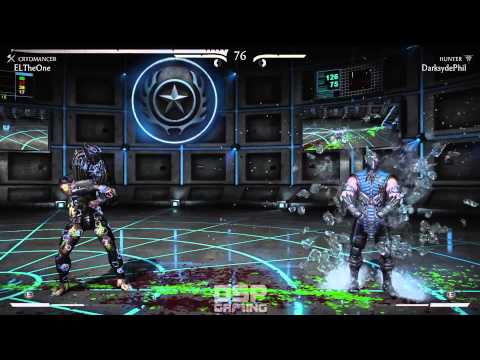 MKX Predator Launch MP gameplay pt17 - On Ice (vs. Sub-Zero)