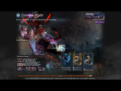 CrossFire West: M4A1 S Laser Gold - Void Rift - Zombie Mode NM