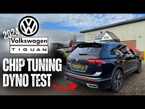 VW Tiguan Allspace 2024 1.5 TSI 148bhp/150ps Dyno Test – Bluespark Tuning Box