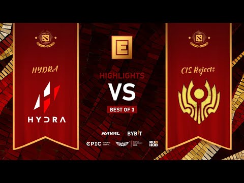 ЛУЧШИЕ МОМЕНТЫ ИГРЫ HYDRA vs CIS Rejects DPC EEU 2021/22 Winter Tour: Division II