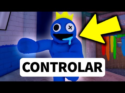 CONTROLAR OS MONSTROS no RAINBOW FRIENDS