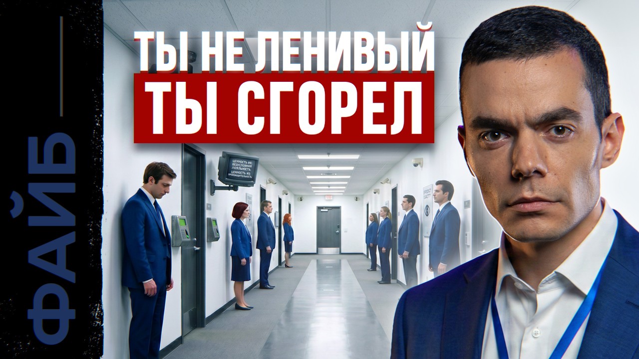 Работа отнимет у вас всё. Религия денег, которую нам навязали | ФАЙБ