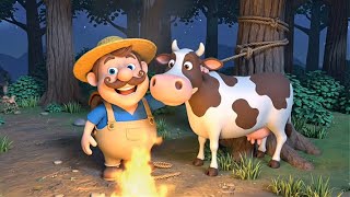 Old MacDonald 5-in-1 FULL COLLECTION! 🐄🐴🐔 3D Farm Cartoon Marathon for Kids