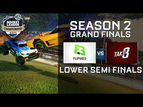 Flipsid3 Tactics vs Take 3 Lower Semi Finals Grand Finals - RLCS S2