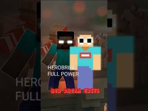 Red Dream Edits - Herobrine Full Power vs Minecraft Youtubers & Dream SMP #shorts
