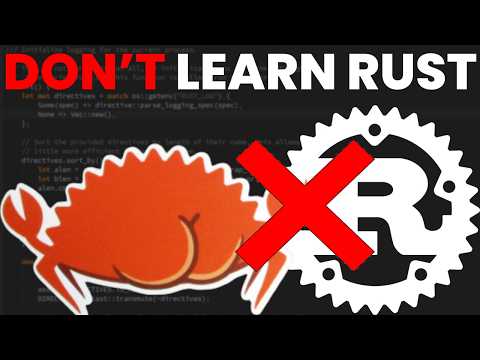Why you should NOT learn Rust as your next programming language