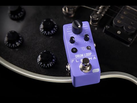 FLAMMA FC01 Mini Digital Guitar Drum Machine Phase Loop Pedal image 7